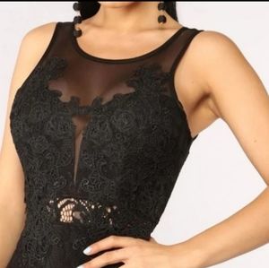 Fashion Nova Haughty Lace Dress
